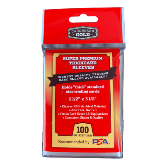 Cardboard Gold Penny Sleeves
